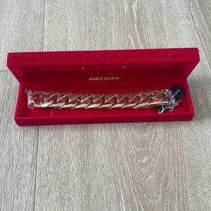 Amber Sceats Gold tone Bracelet